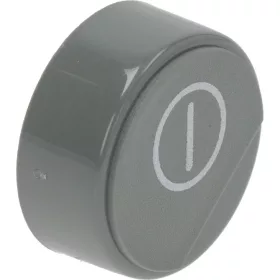 GOMB KEREK SZÜRKE ø 23 mm BE/KI