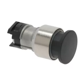 gomba nyomógomb fekete ? 30 mm