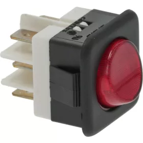 Piros átváltó kapcsoló 16A 250V