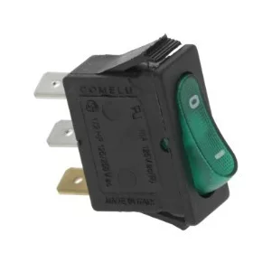 1-pólusú kapcsoló zöld 16A 250V