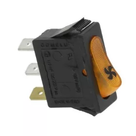 Narancssárga egypólusú kapcsoló 16A 250V