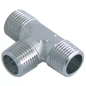 T-ELÁGAZÁS Ø 1/4'M-1/4'M-1/4'M NIKKELEZETT