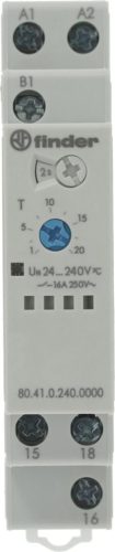 TIME LIMIT RELAY 80.41 16A 240V 50/60Hz