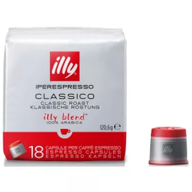   illy Iperespresso Classico kávékapszula, közepes pörkölés, 18 db (336260)