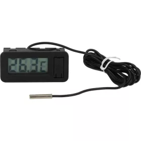 DIGITÁLIS HŐMÉRŐ -50+70°C FEKETE