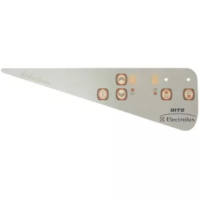   ZANUSSI sütő/főzőkészülék öntapadós vezérlőlap 265x85 mm