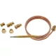 Univerzalis termoelem M9x1 M6x0,75 menettel 900 mm gazkeszulekhez