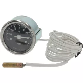 TÁV-HŐMÉRŐ FEKETE Ø 52 mm -40+40°C
