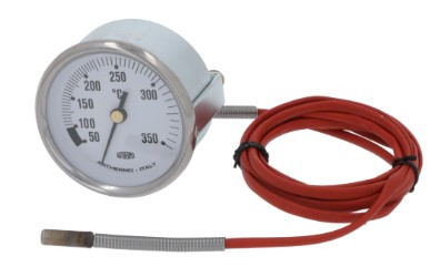 TELE-THERMOMETER WHITE ø 60 mm 50-350°C