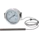 TÁV-HŐMÉRŐ FEHÉR Ø 60 mm 0-500°C