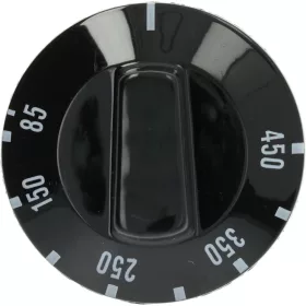 FEKETE GOMB Ø 50 mm 85-450°C