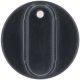 BLACK KNOB ABS 38x38 mm