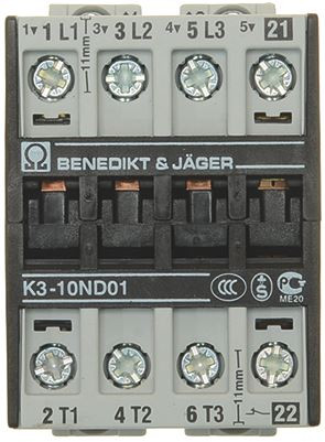 CONTACTOR BENEDIKT/JAGER K3-10ND01