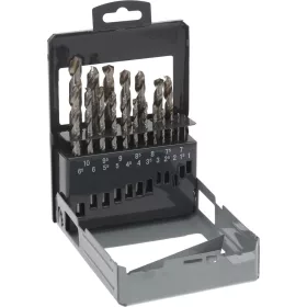 19 CYLINDRICAL DRILL BITS készlet ø 1÷10 mm