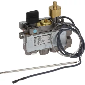   Mertik Gázszelep Termosztát - 110-190°C, 3/8" - Zanussi nagykonyhai gépekhez (GV31T-C5AXE2K0-003)