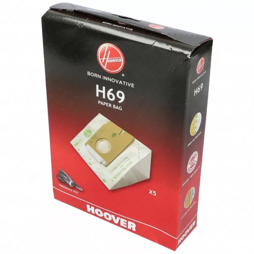 Porzsák H69 5db (eredeti) HOOVER porzsívó