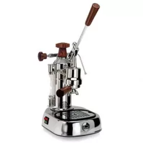 La Pavoni Europiccola ELH karos kávégép fa markolattal