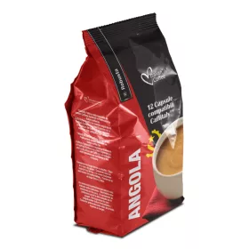   Italian Coffee Angola Kávékapszula – 100% Robusta, 12 db – Caffitaly kompatibilis (8055732943288)
