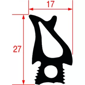   RATIONAL sütő/főzőkészülék tömítés sütőajtóhoz 1475x670 mm