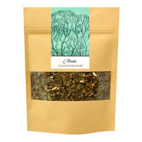 Bazsalikomos Kert Menta tea teakeverék, 50 g