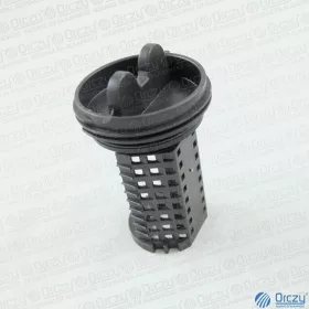   LG Mosógép Szivattyú Szűrő – Menetes, fekete – WD, WM és F szériához (383EER2001A)