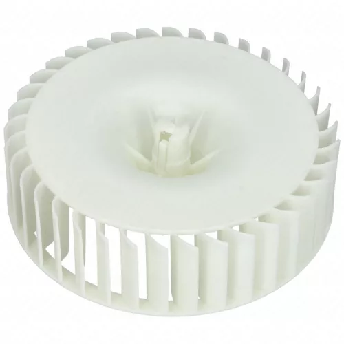 Candy Szárítógép Ventilátor Lapát – ø 135mm, Fehér – Candy, Hoover típusokhoz (40006726)