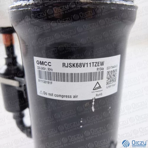 Candy Hőszivattyú Kompresszor – R134a, 220-240V – Candy és Hoover szárítógépekhez (40009515)