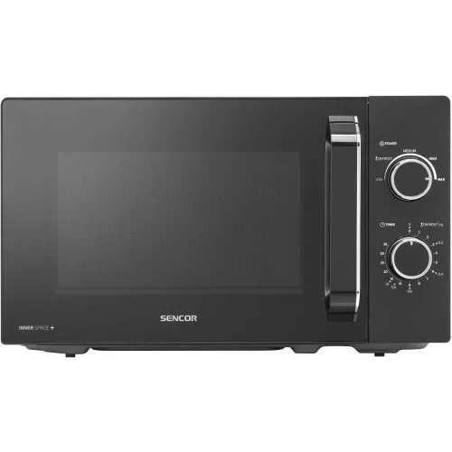 Sencor SMW 1919BK Mikrohullámú sütő – 20L, 700W – Fekete (SMW 1919BK)