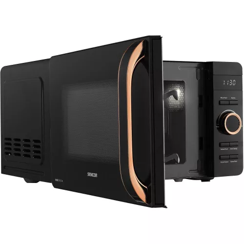 Sencor SMW 5320BK Mikrohullámú Sütő - 17L, 800W, SlimCopper design (SMW 5320BK)