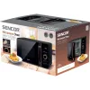 Sencor SMW 5320BK Mikrohullámú Sütő - 17L, 800W, SlimCopper design (SMW 5320BK)