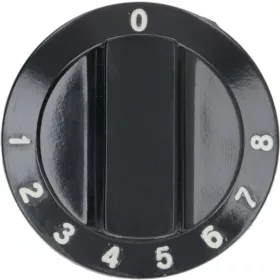 ZANUSSI hűtőgép gomb fekete ø 50 mm 1-2-3-4-5-6-7-8