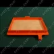86x130x17 mm Szűrő, (kimeneti, keretes, mikrofilter), ELECTROLUX EF75C porszívó