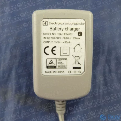 Töltő (eredeti) ELECTROLUX porszívó