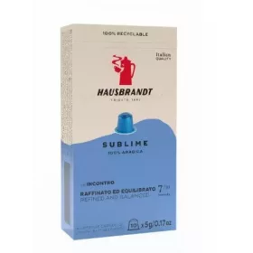   Hausbrandt Sublime Kávékapszula – 100% Arabica, 10 db – Nespresso kompatibilis (5306)