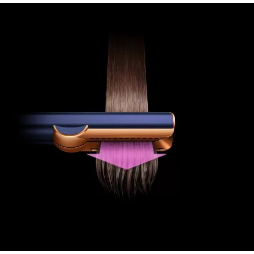 Dyson Airstrait™ nedves-száraz hajvasaló - Porosz kék/Gazdag réz (408215-01)