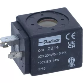 Parker Mágnesszelep Tekercs - 230V 14W, 50/60Hz - Zanussi hűtőgépekhez (ZB14)
