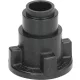 GOMB FEKETE ø 38x40 mm