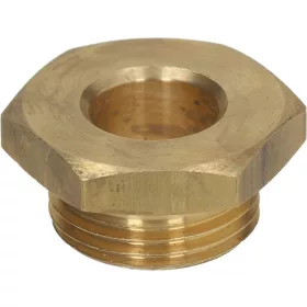 RÉZ GOMB HÜVELY M20 LYUK ø 12 mm