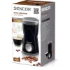 Sencor Elektromos Kávédaráló - 50g, 150W, Rozsdamentes acél kés - Fekete (SCG 1050BK)