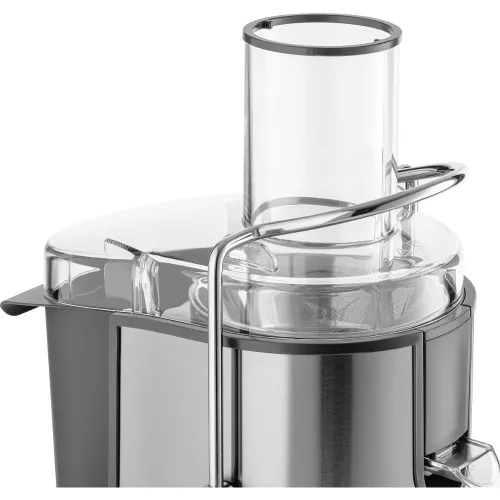 Sencor SJE 1055SS Gyümölcscentrifuga – 800W, 75mm adagolótorok – Inox kivitel (SJE 1055SS)