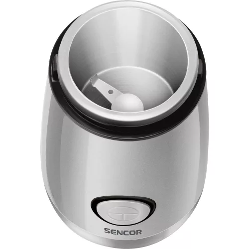 Sencor SCG 2052WH Kávédaráló – 60g kapacitás, 150W, Rozsdamentes acél – Fehér (SCG 2052WH)
