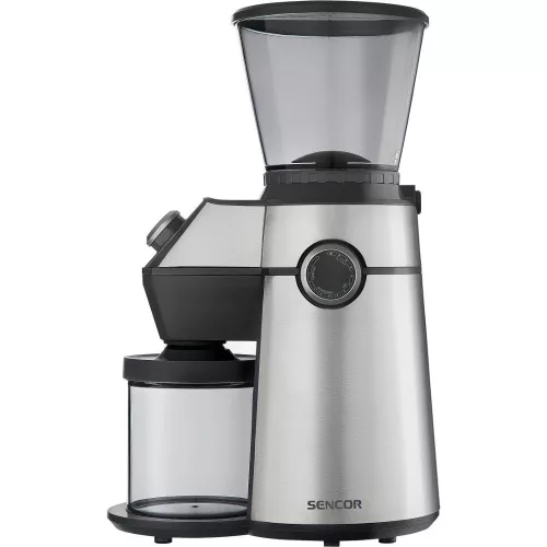 Sencor SCG 6050SS Kávédaráló - 150W, 15 fokozat, 350g tartály - Rozsdamentes acél (SCG 6050SS)