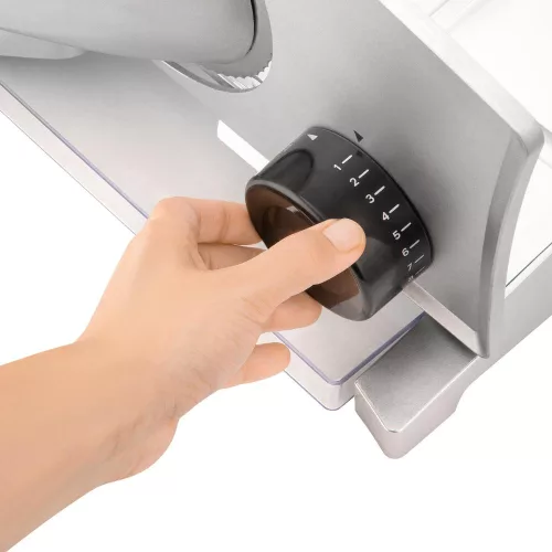Sencor SFS 3050SL Elektromos szeletelő – 100W, 170mm penge, 0-23mm – Ezüst (SFS 3050SL)