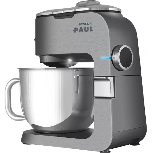 Sencor STM 7900 Paul 1 Konyhai robotgép - 1500W, 6L, fém ház - Húsdarálóval és turmixszal (STM 7900)