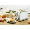 Philco PHTA 4010 Elektromos kenyérpirító - 950W, LCD kijelző, 7 fokozat - Rozsdamentes acél (PHTA 4010)