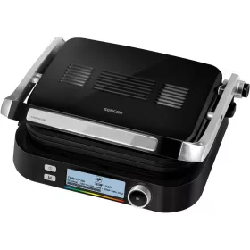 Sencor SBG 6238BK Kontakt Grill - 2100W, LCD kijelző, 7 automata program - Intelligens grillsütő (SBG 6238BK)