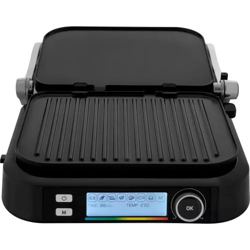 Sencor SBG 6238BK Kontakt Grill - 2100W, LCD kijelző, 7 automata program - Intelligens grillsütő (SBG 6238BK)