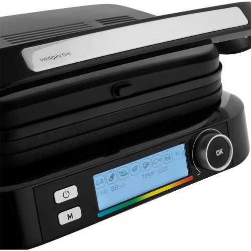 Sencor SBG 6238BK Kontakt Grill - 2100W, LCD kijelző, 7 automata program - Intelligens grillsütő (SBG 6238BK)