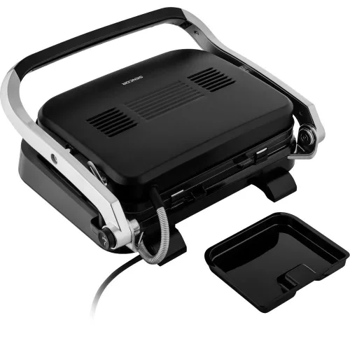 Sencor SBG 6238BK Kontakt Grill - 2100W, LCD kijelző, 7 automata program - Intelligens grillsütő (SBG 6238BK)