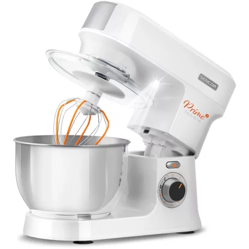 Sencor STM 3760WH Konyhai robotgép – 1000W, 4,5l rozsdamentes tál – Húsdarálóval és turmixszal (STM 3760WH)